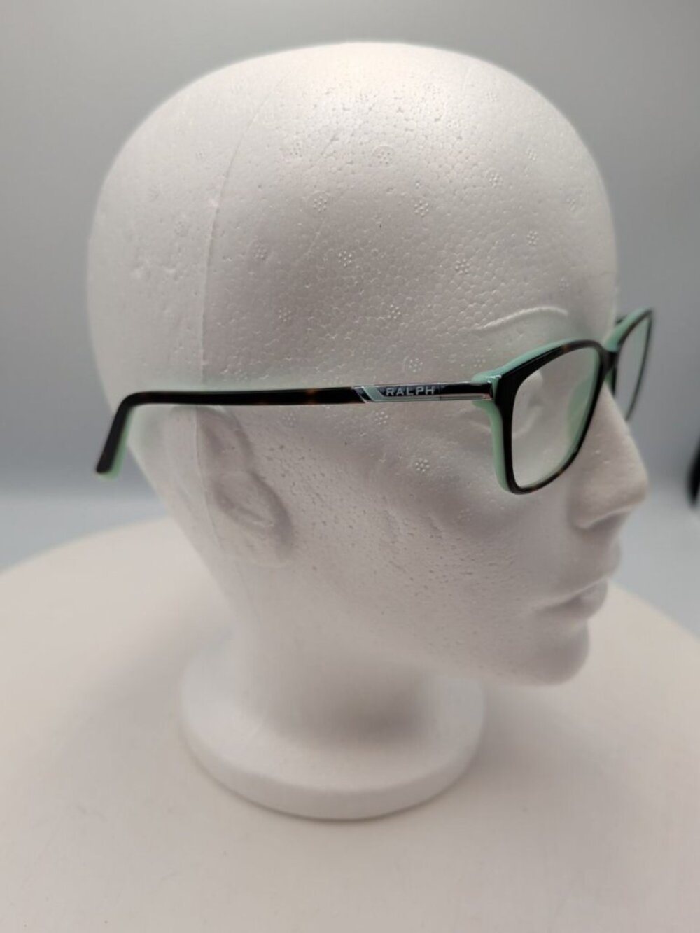 Ralph Lauren Eyeglasses Frames Only RA 7044 601, 52-16-135 Tortoise/Green & Case - Picture 7 of 12